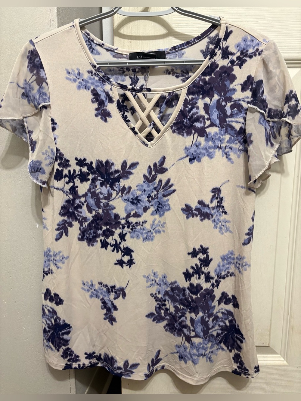 Adele & May Women's Floral blouse Size S